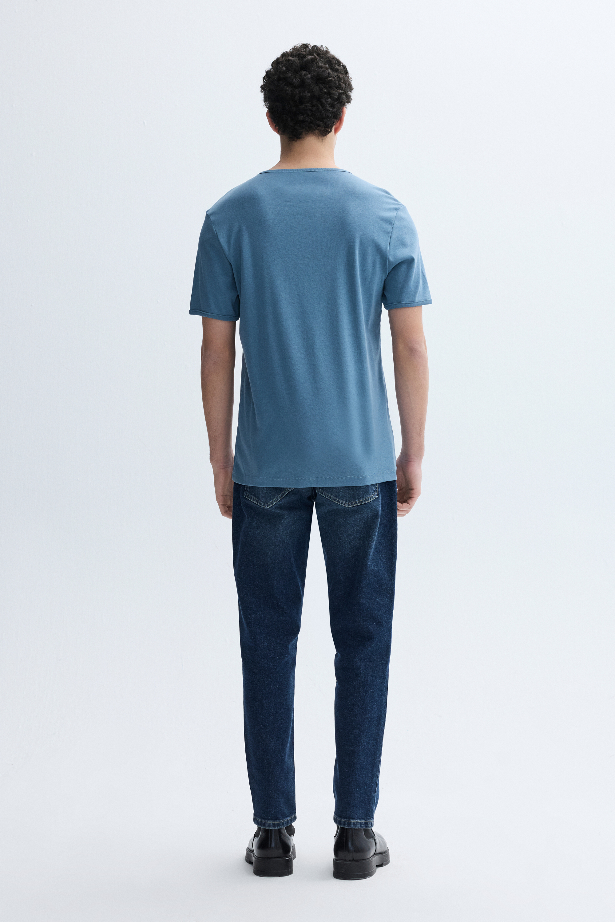 BİSİKLET YAKA T-SHIRT