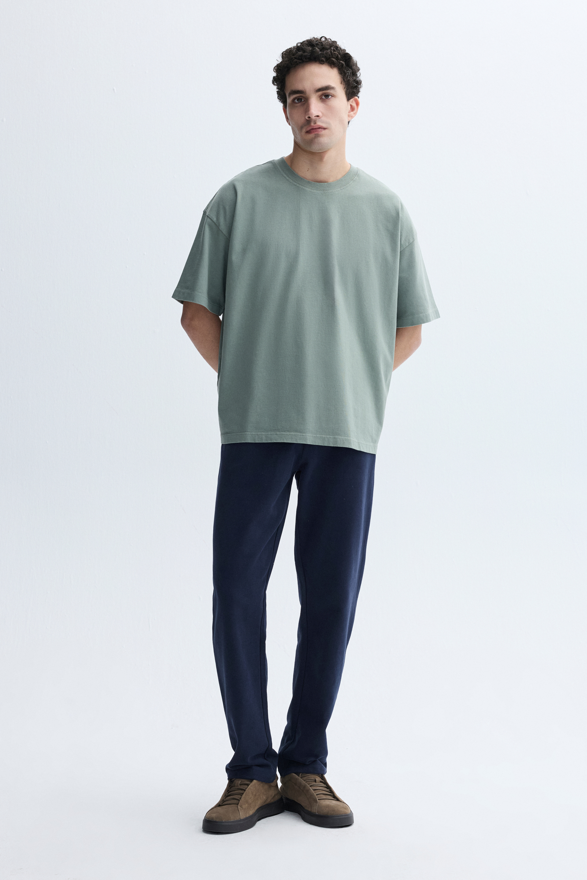 BELİ BAĞLAMALI LOOSE FIT EŞOFMAN ALTI