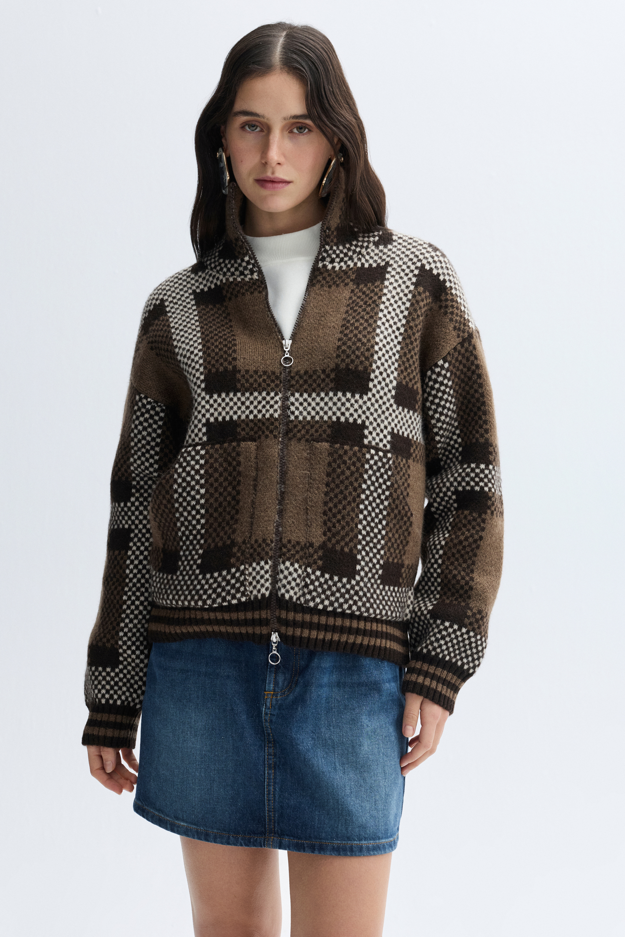 JAKARLI LOOSE FIT TRİKO MONT CEKET