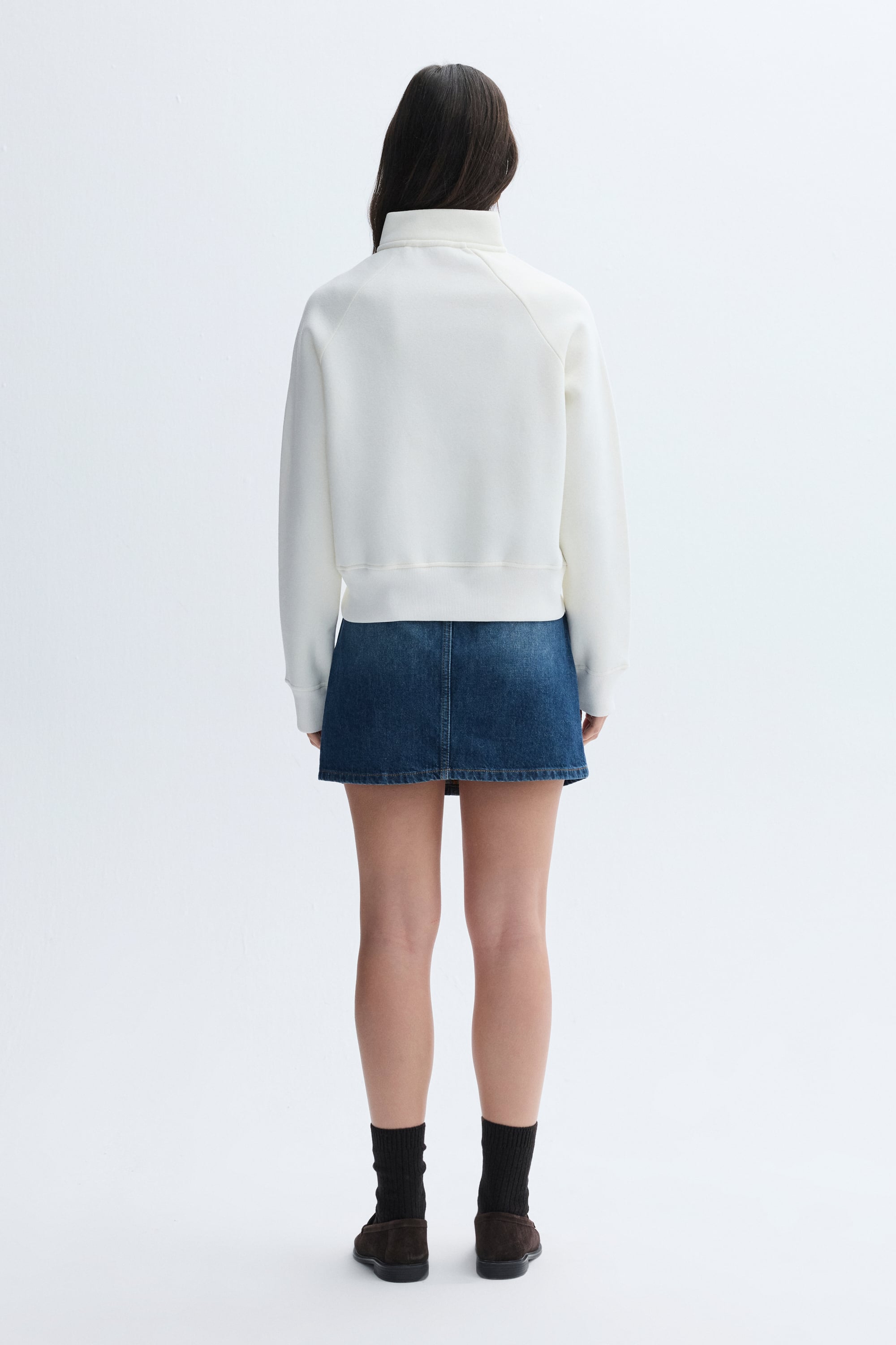 FERMUARLI POLO YAKA SWEATSHIRT