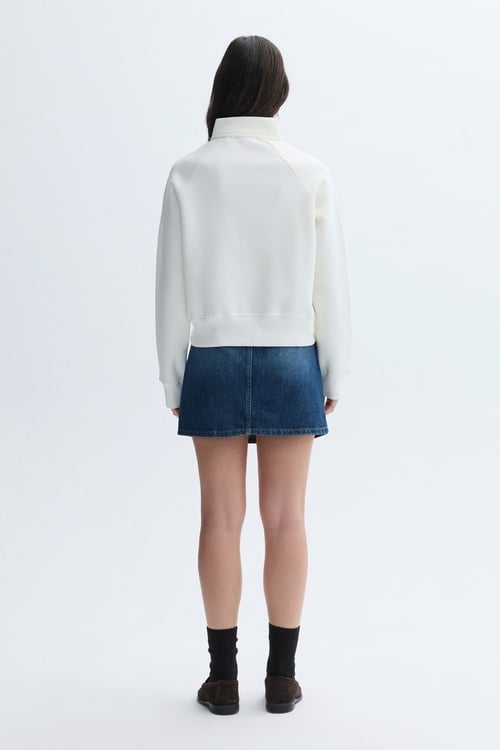 FERMUARLI POLO YAKA SWEATSHIRT