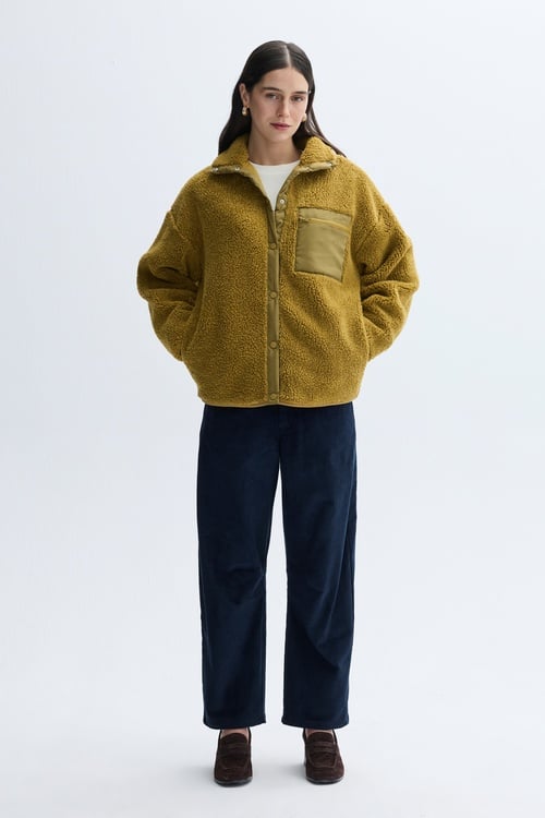  OVERSIZE PELÜŞ BOMBER CEKET