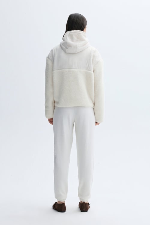 PELÜŞ DETAYLI OVERSIZE BOMBER CEKET