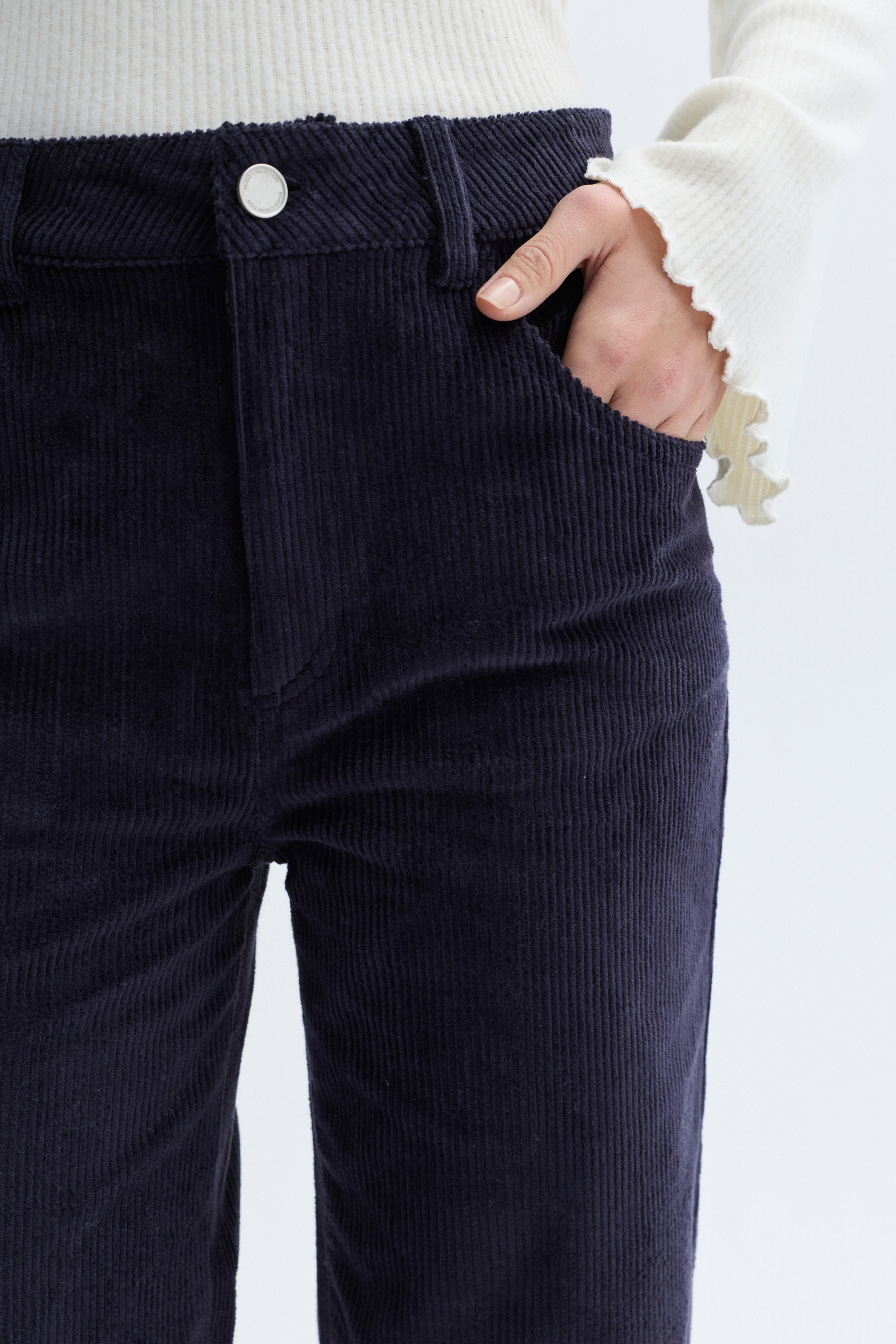 STRAIGHT FIT KADİFE PANTOLON