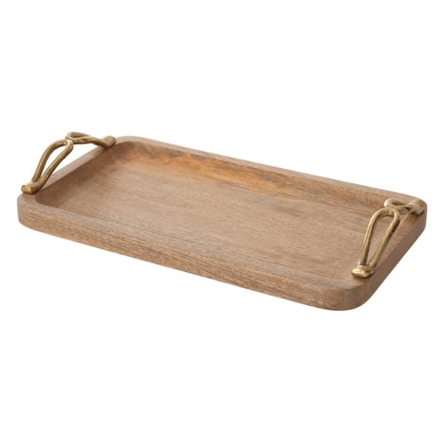 GROVE DEKORATİF TEPSİ 43 X 22 CM