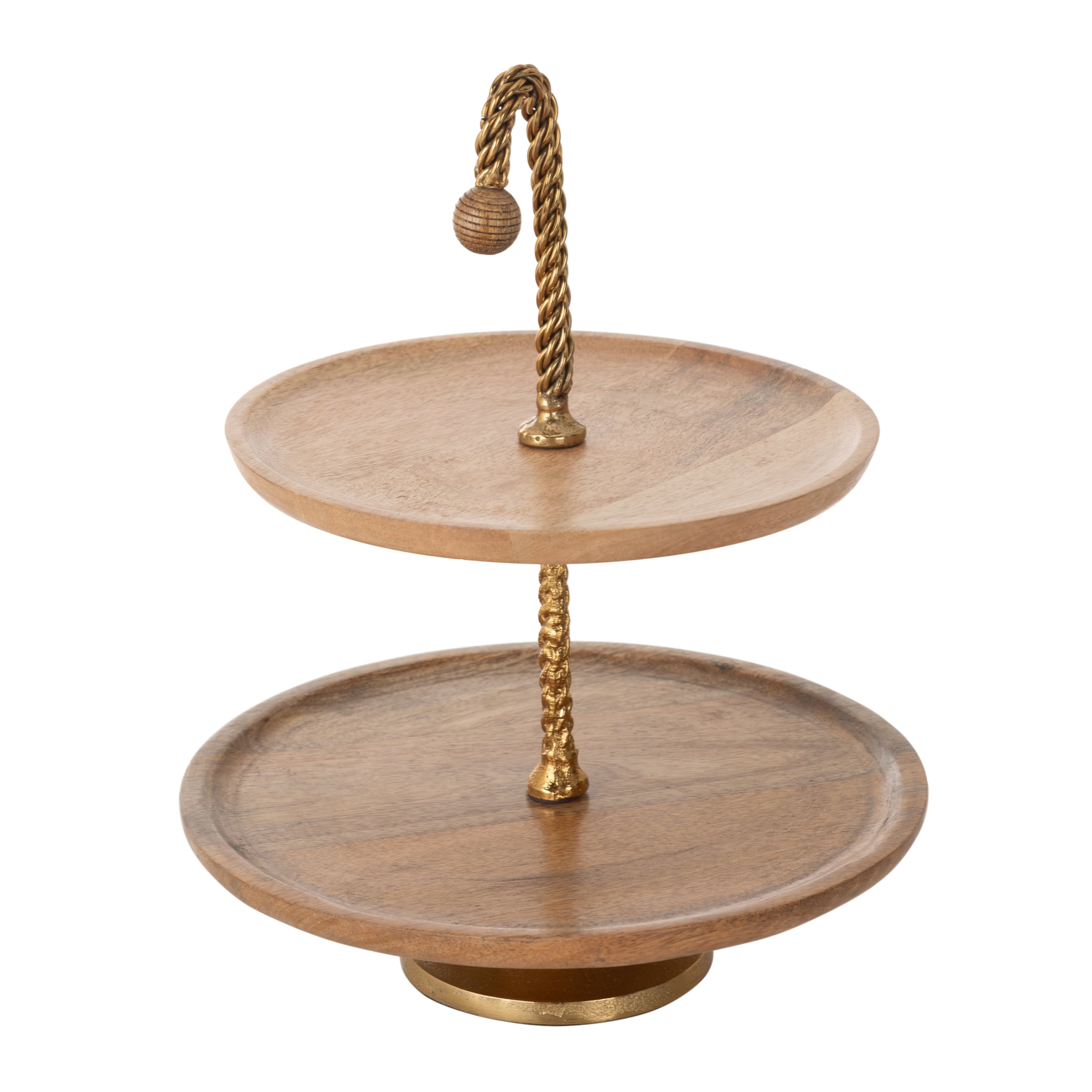 WOODEN DEKORATİF KEK STANDI 40 CM