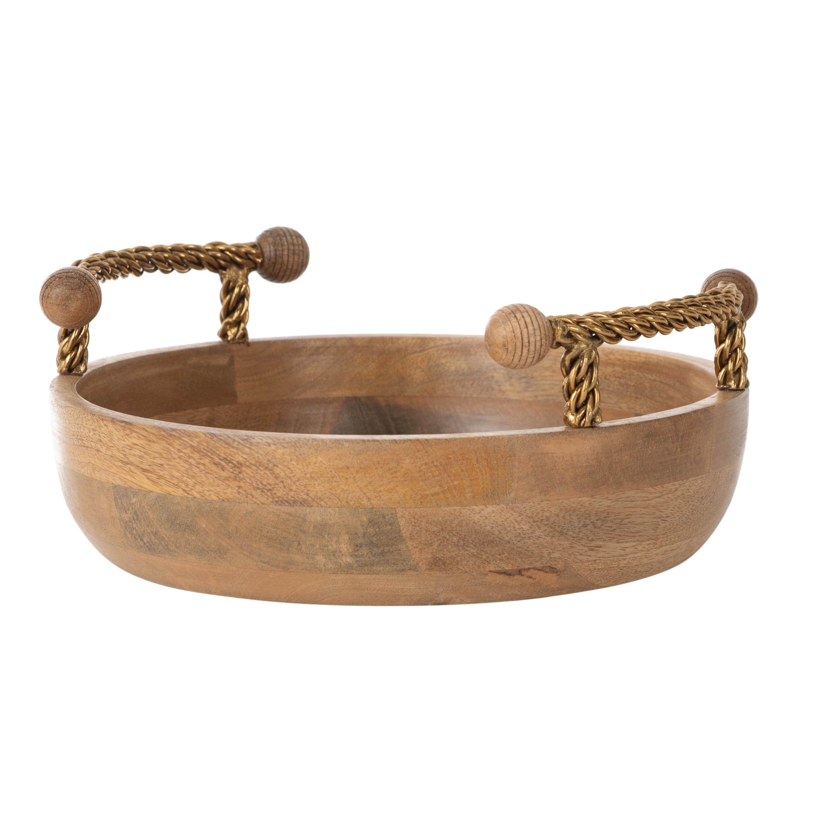 WOODEN DEKORATİF KASE 30 CM