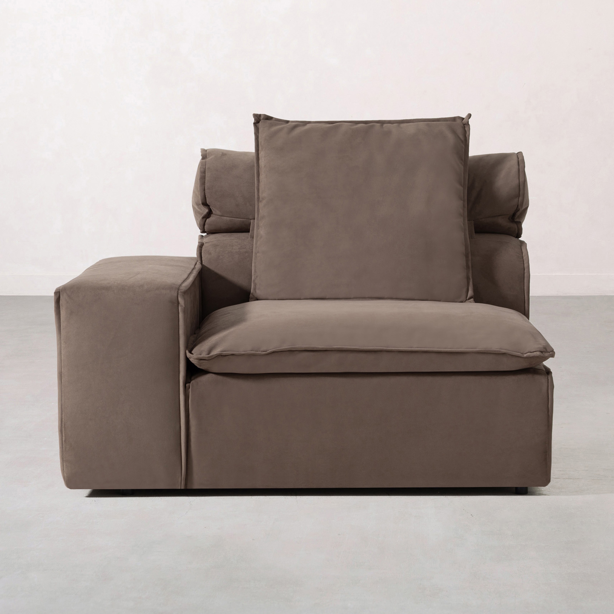 COMFY SAĞ KOLLU MODÜL TAUPE