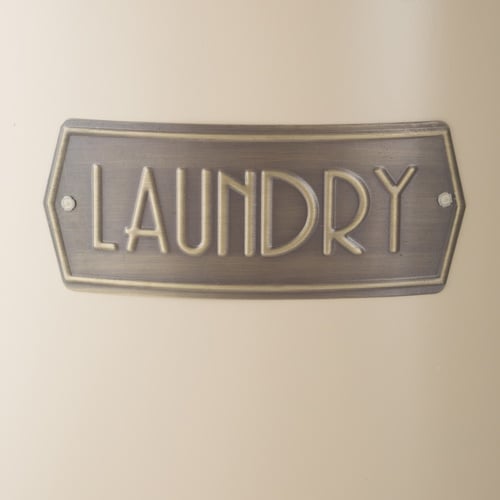  METAL ÇAMAŞIR SEPETİ MAT BEJ 43X34X55