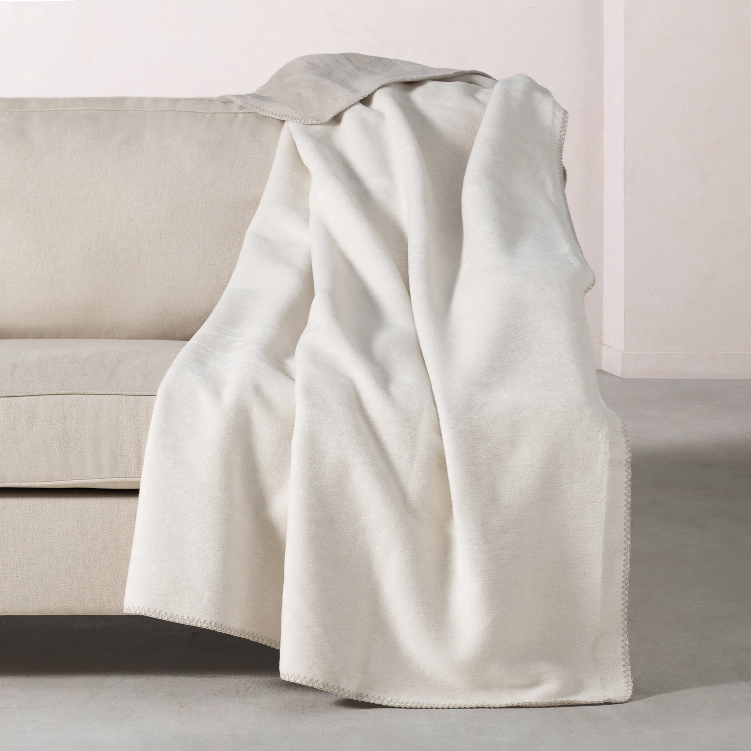 ELONA ÇİFT TARAFLI BATTANİYE BEJ EKRU 150X200