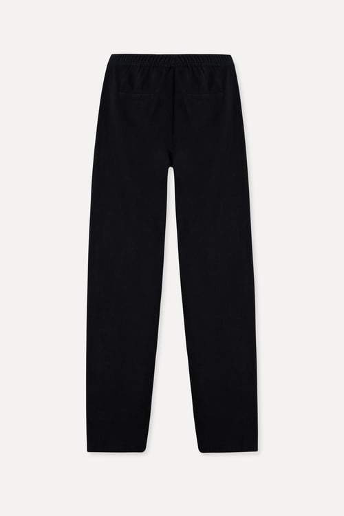 STRAIGHT FIT BELİ LASTİKLİ PANTOLON