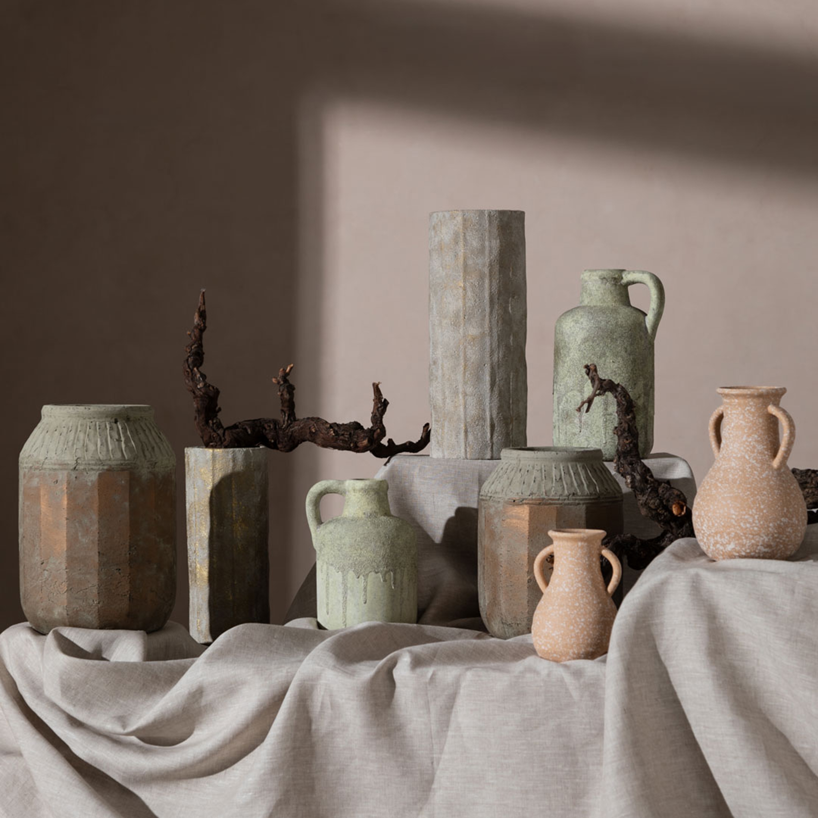 ALVIN SERAMİK VAZO 15X23CM