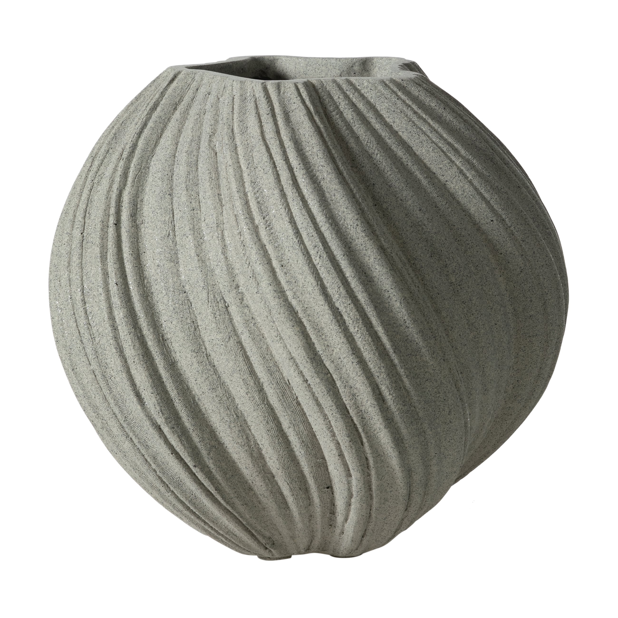 SPIRAL VAZO BEJ 34X32CM