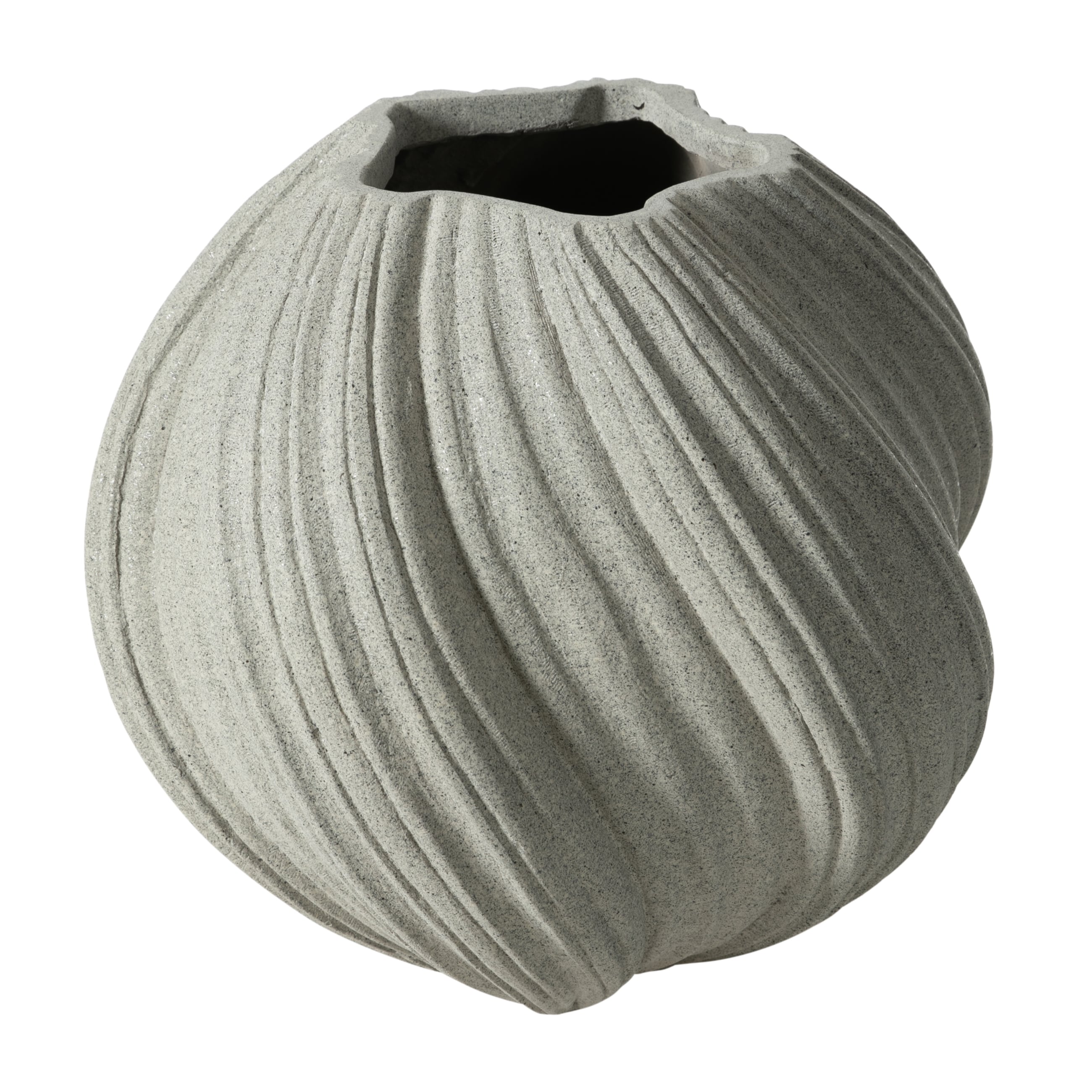 SPIRAL VAZO BEJ 34X32CM