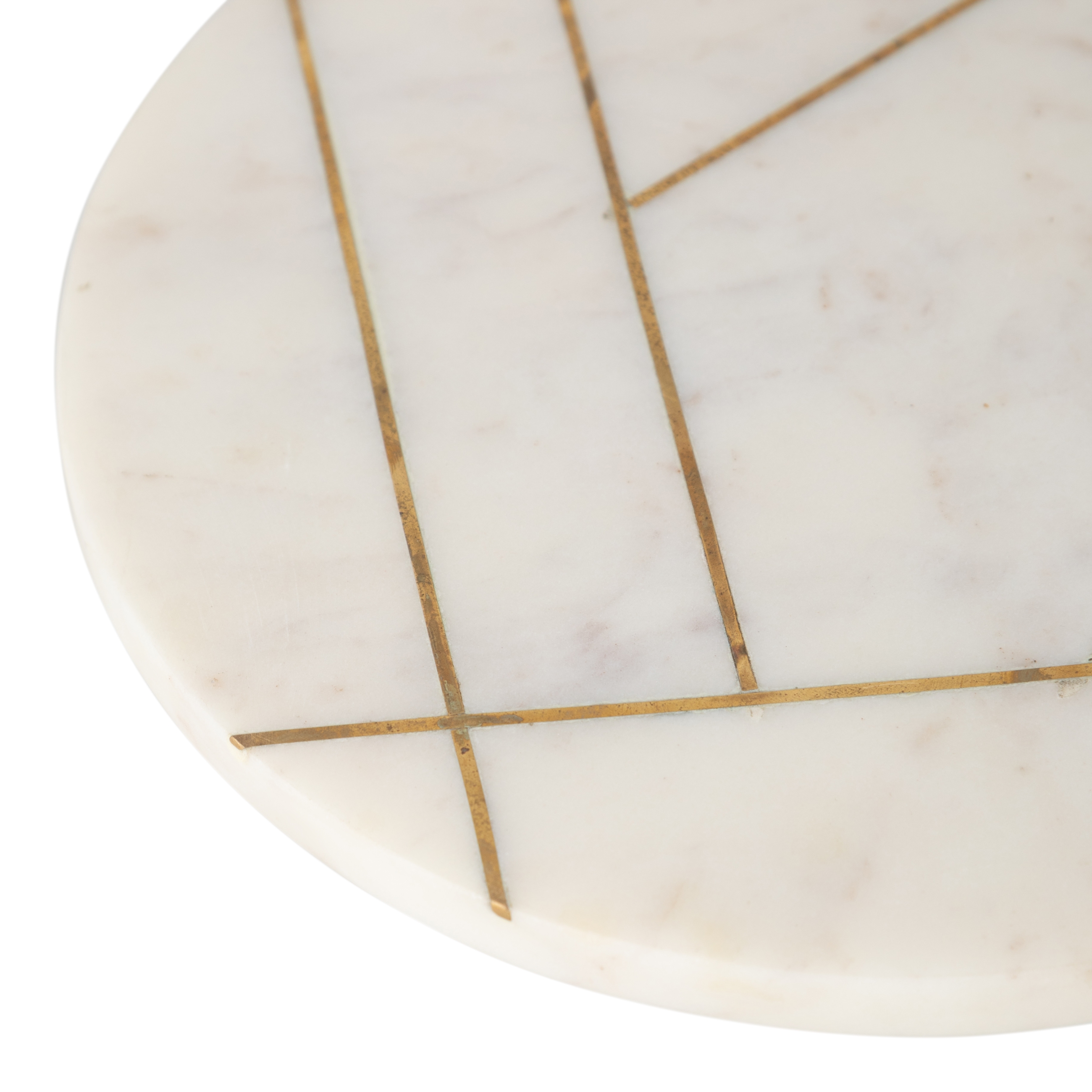 BRASS MERMER AYAKLI SUNUM-25CM