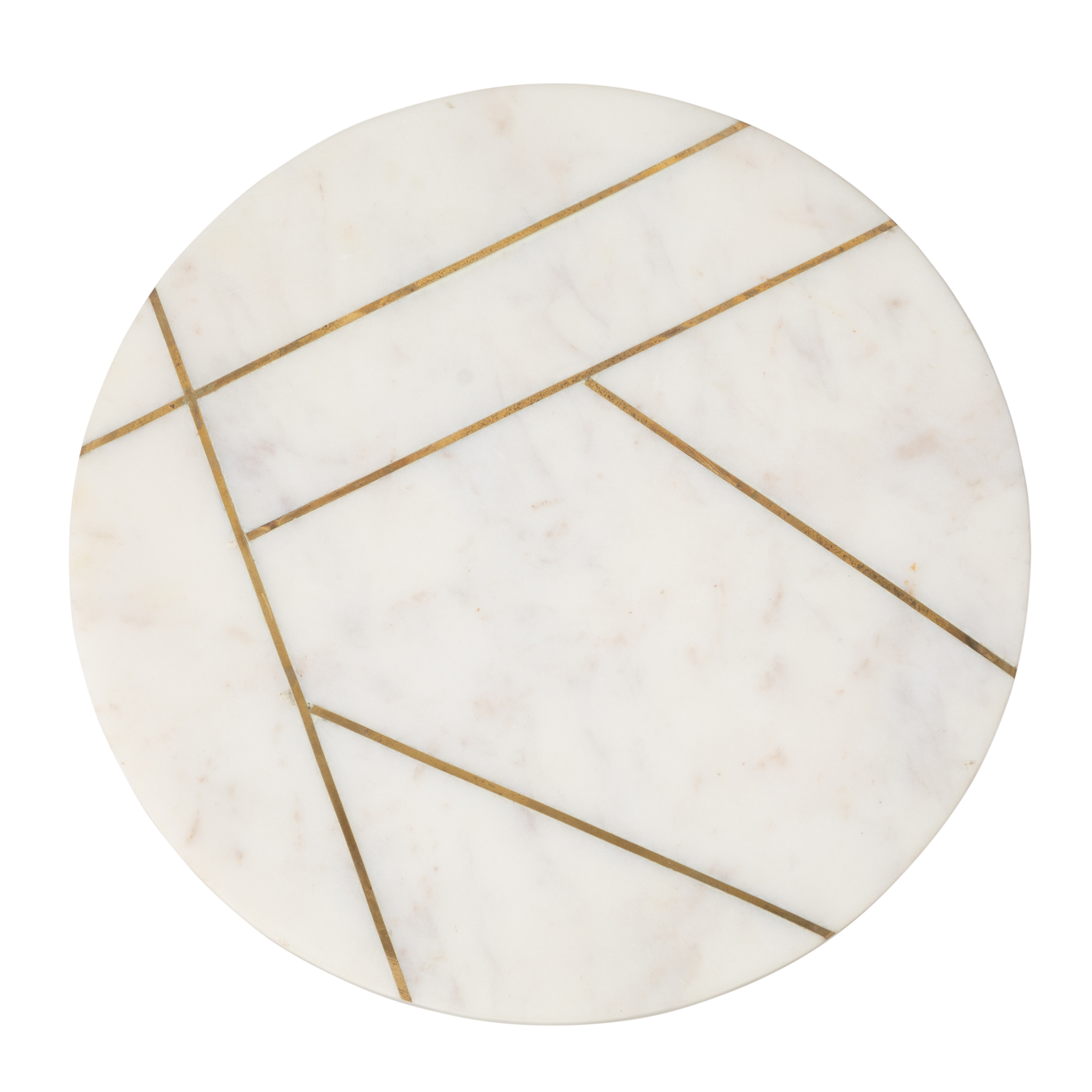 BRASS MERMER AYAKLI SUNUM-25CM