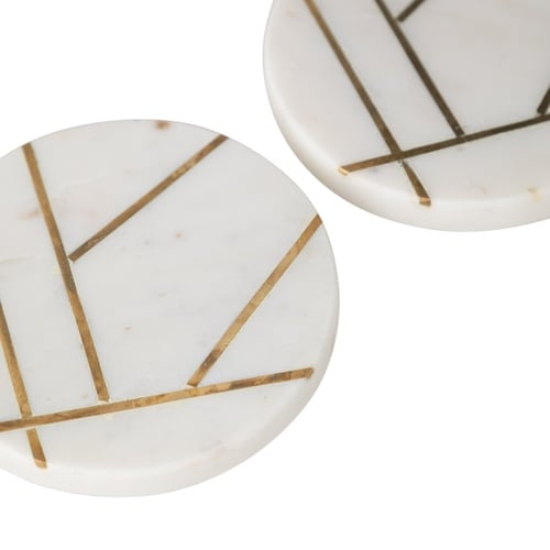 BRASS MERMER BARDAK ALTLIĞI SETİ - 2Lİ