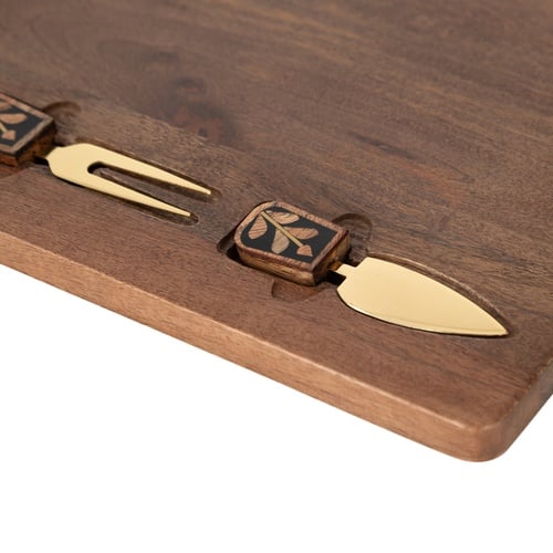  ORISSA MANGO PEYNİR SUNUM SETİ- BLACK