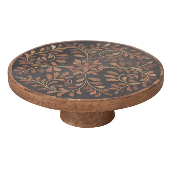 Mudo Home  Orissa Mango Kek Standı 25Cm- Black
