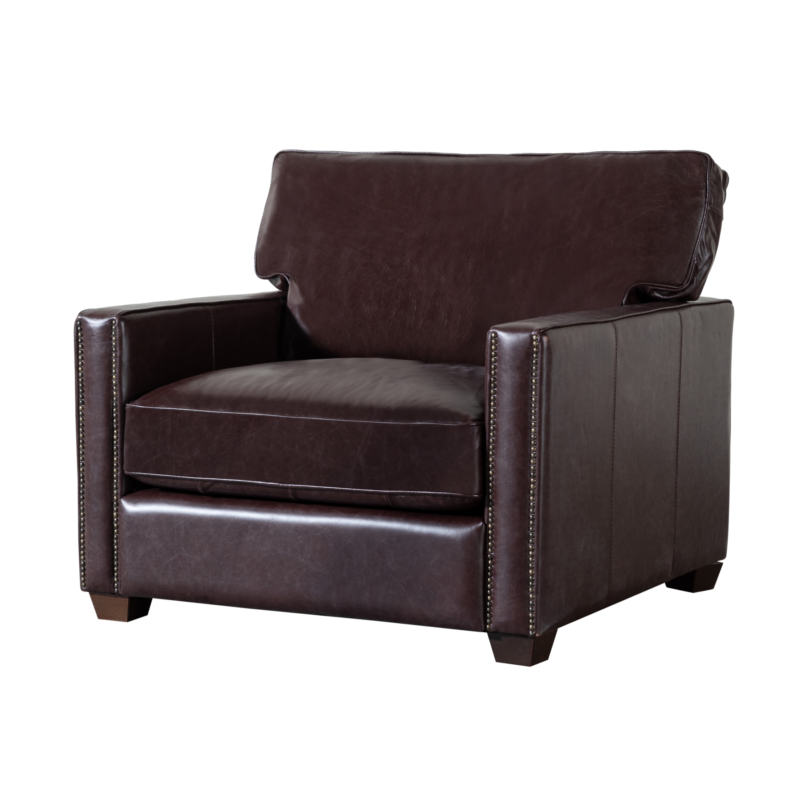 WILLIAM TEKLİ DERİ KOLTUK BIKER TAN