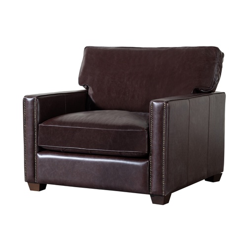  WILLIAM TEKLİ DERİ KOLTUK BIKER TAN