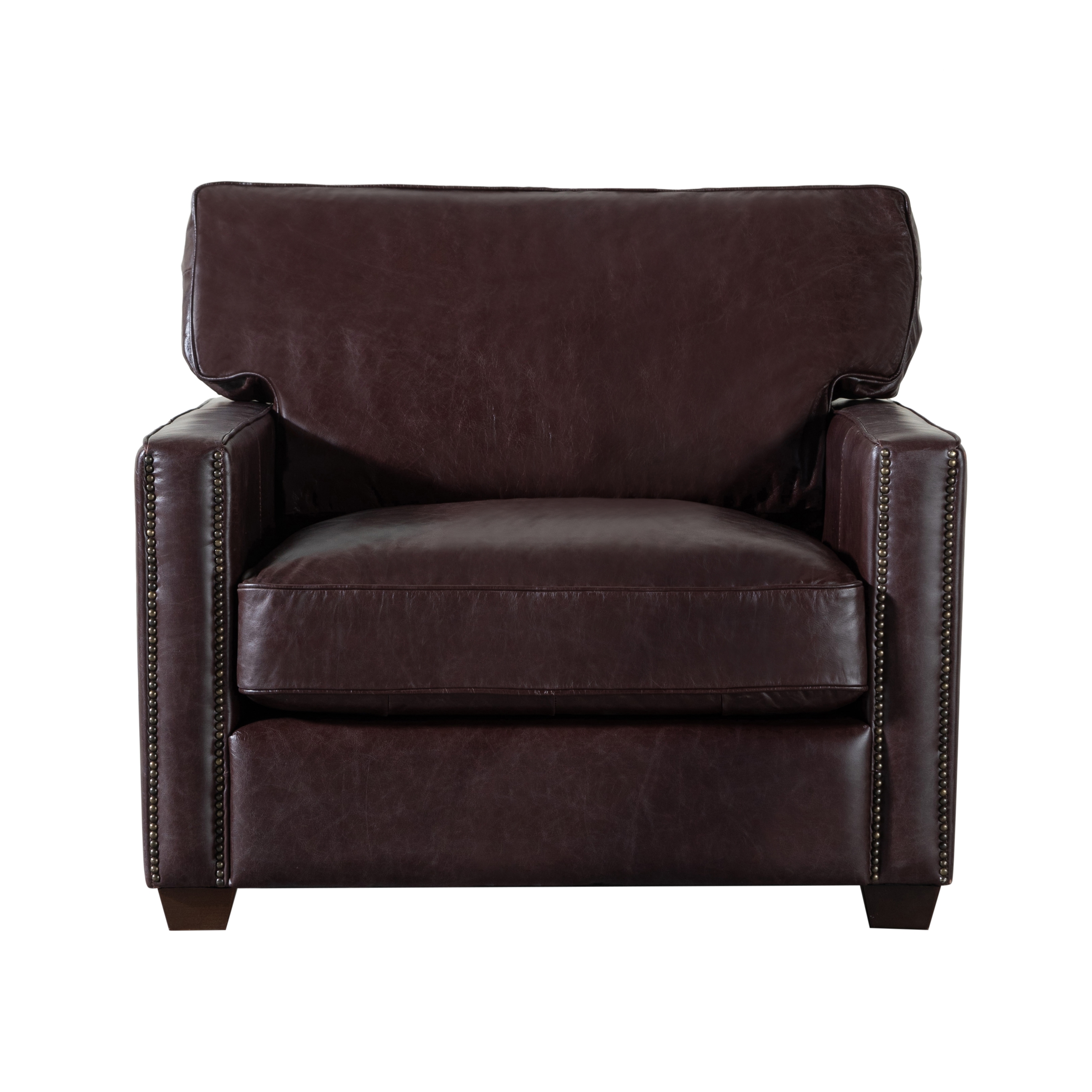 WILLIAM TEKLİ DERİ KOLTUK BIKER TAN