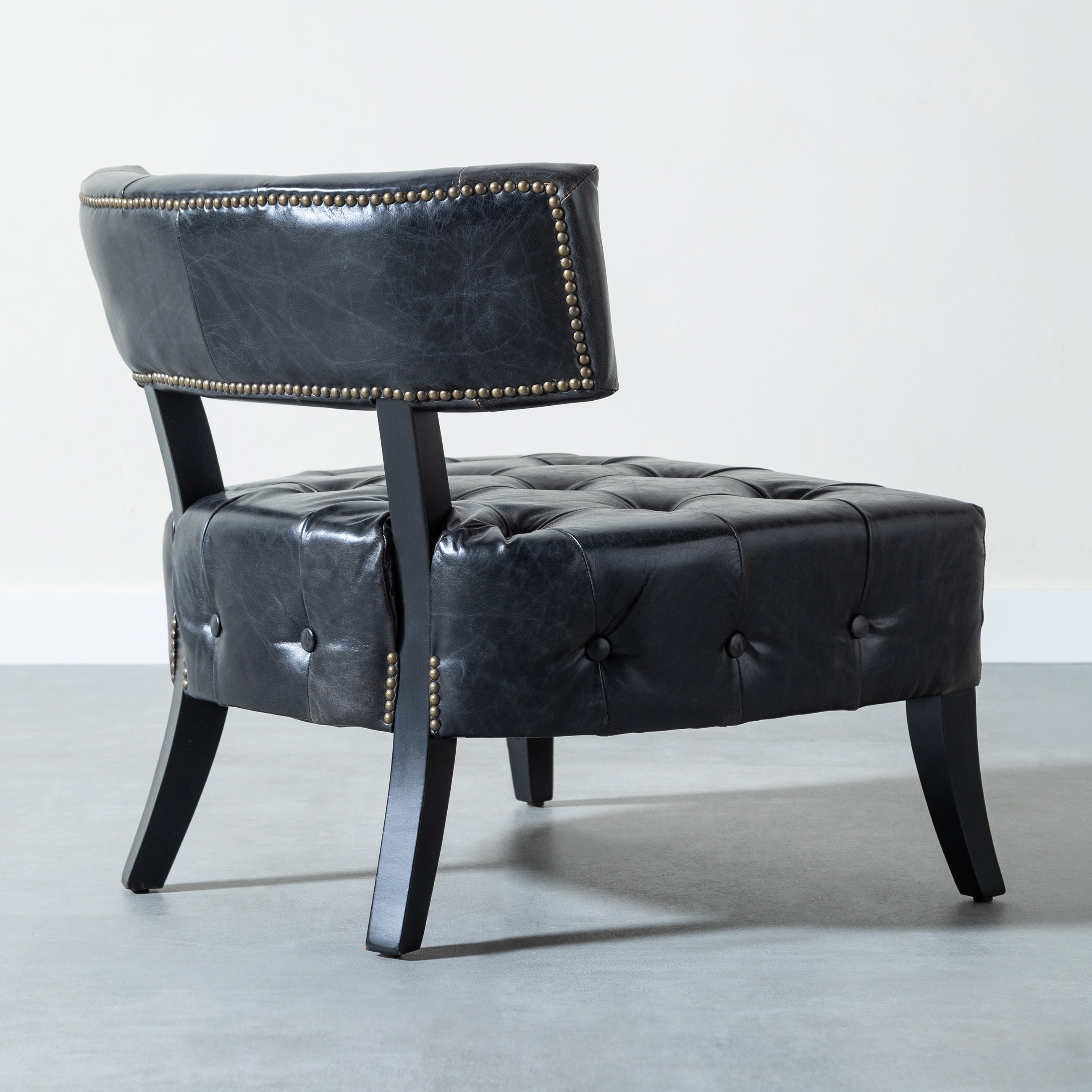 PARİS DERİ SİYAH BERJER