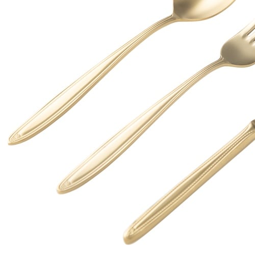  ESSEN 18 PARÇA YEMEK ÇATAL KAŞIK BIÇAK SETİ MAT GOLD