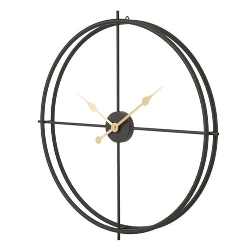 CLARA BLACK DUVAR SAATİ 60CM