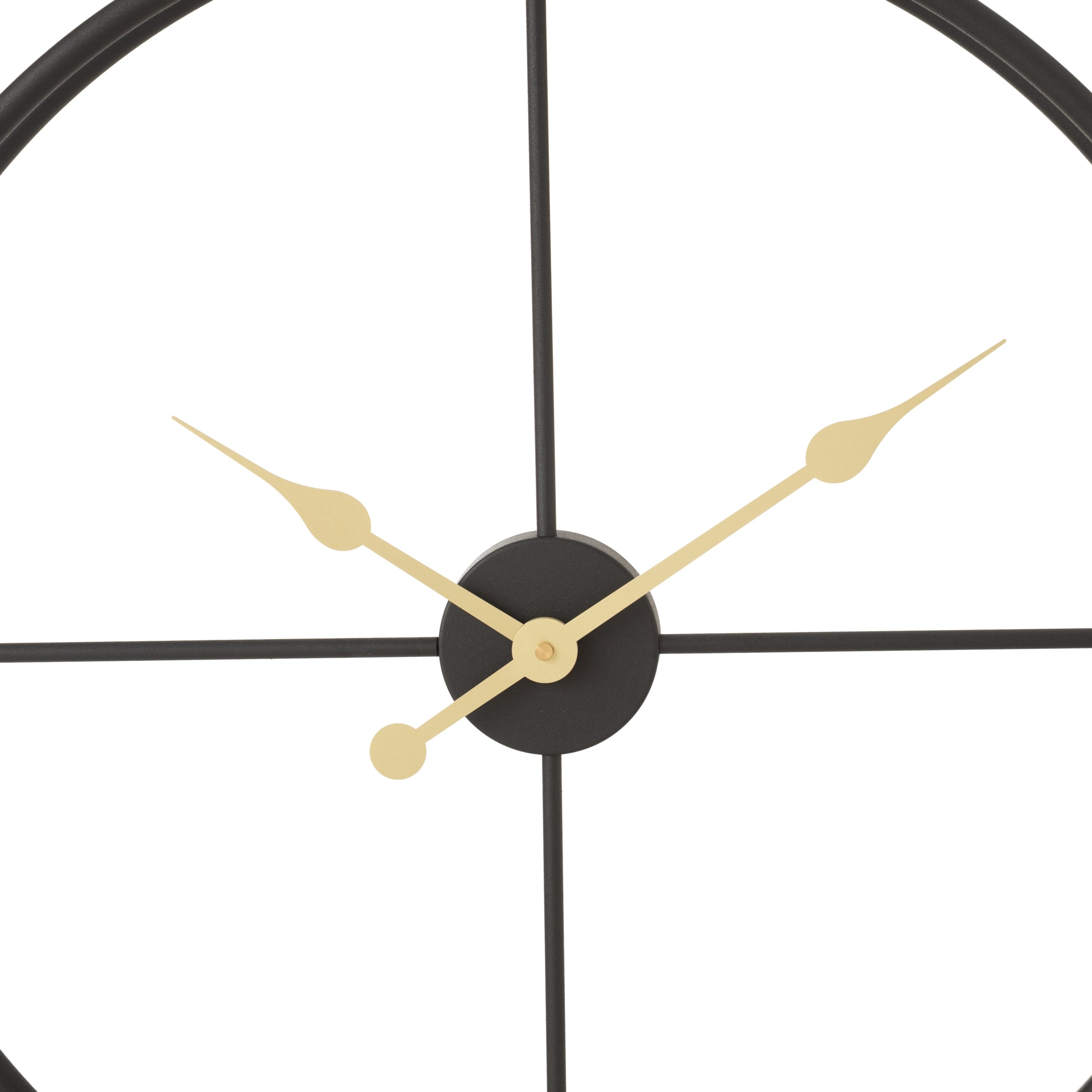 CLARA BLACK DUVAR SAATİ 60CM