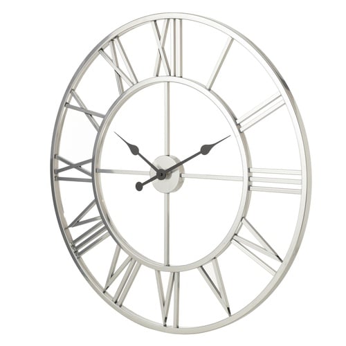 HOLMBERG SILVER DUVAR SAATİ 76CM