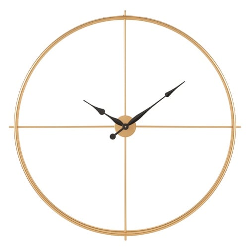 CLARA GOLD DUVAR SAATİ 90CM