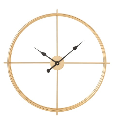 CLARA GOLD DUVAR SAATİ 60CM