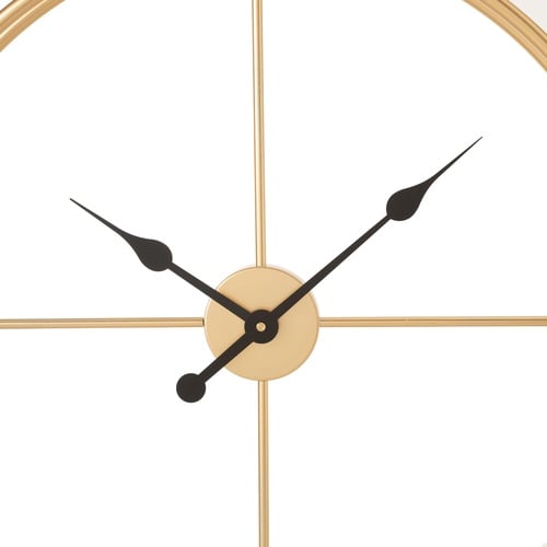 CLARA GOLD DUVAR SAATİ 60CM