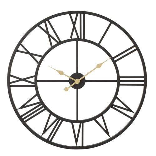 HOLMBERG BLACK DUVAR SAATİ 76CM