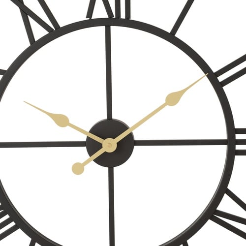 HOLMBERG BLACK DUVAR SAATİ 76CM