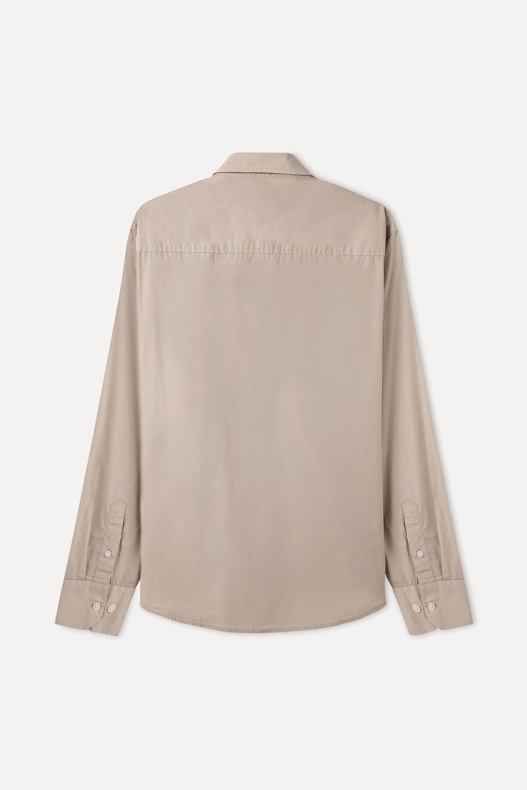 REGULAR FIT TEK CEPLİ UZUN KOLLU GÖMLEK