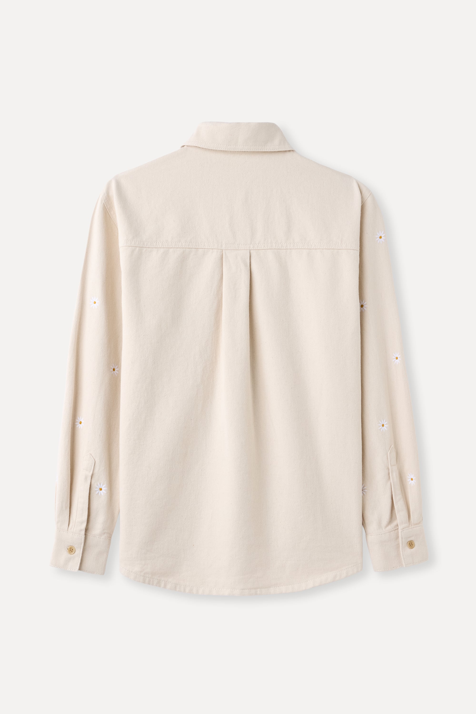 OVERSIZE ÇİÇEK NAKIŞLI JEAN CEKET