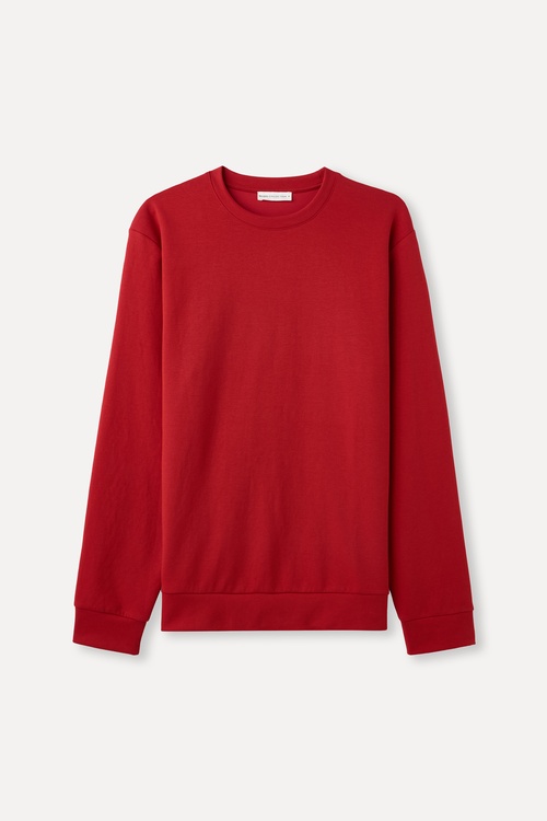 BİSİKLET YAKA SWEATSHIRT