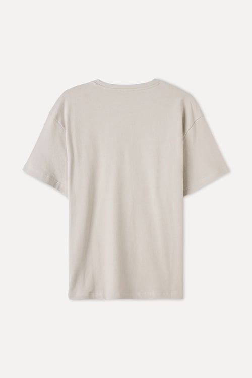  LOOSE FIT BİSİKLET YAKA T-SHIRT