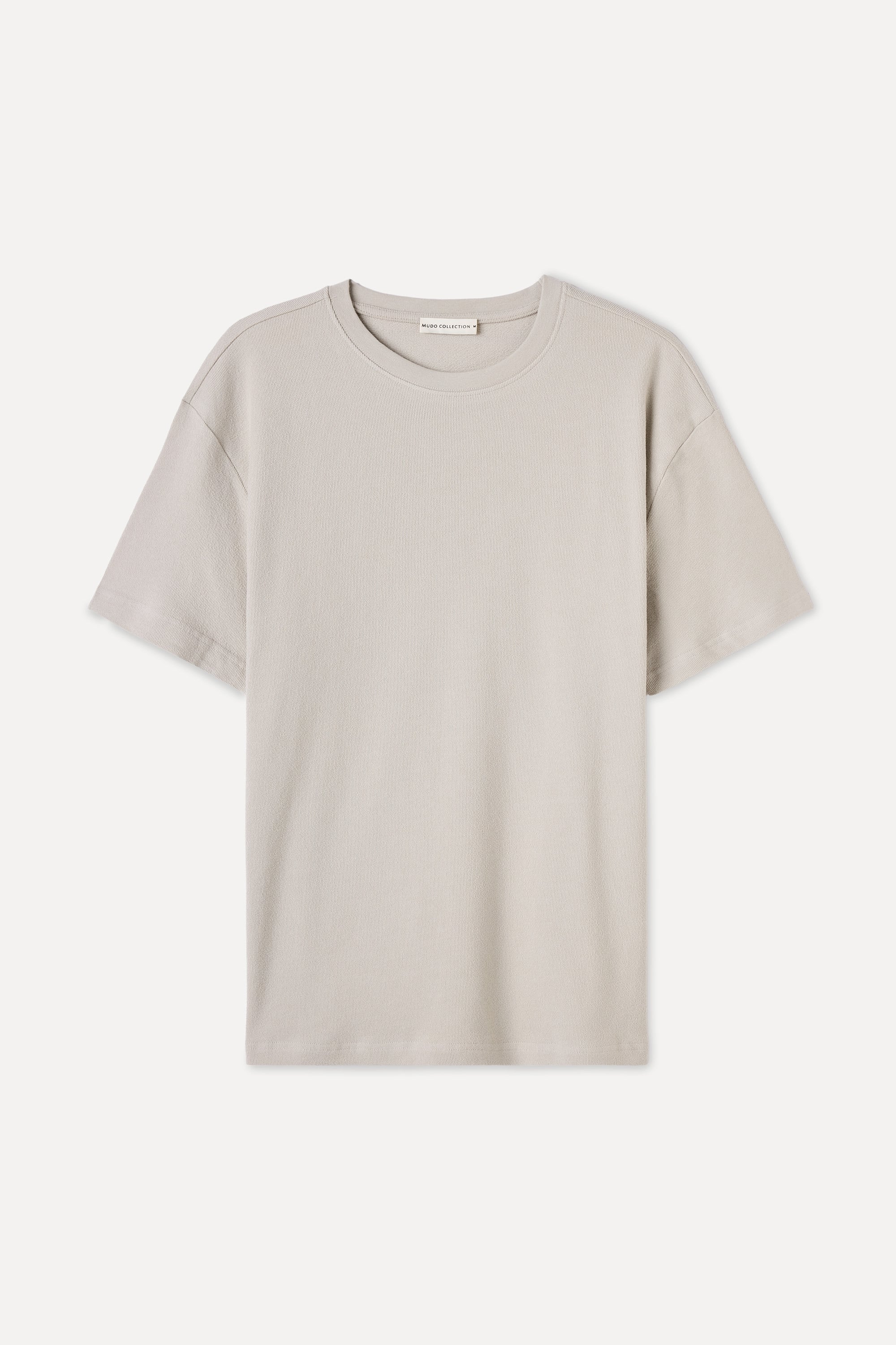 LOOSE FIT BİSİKLET YAKA T-SHIRT