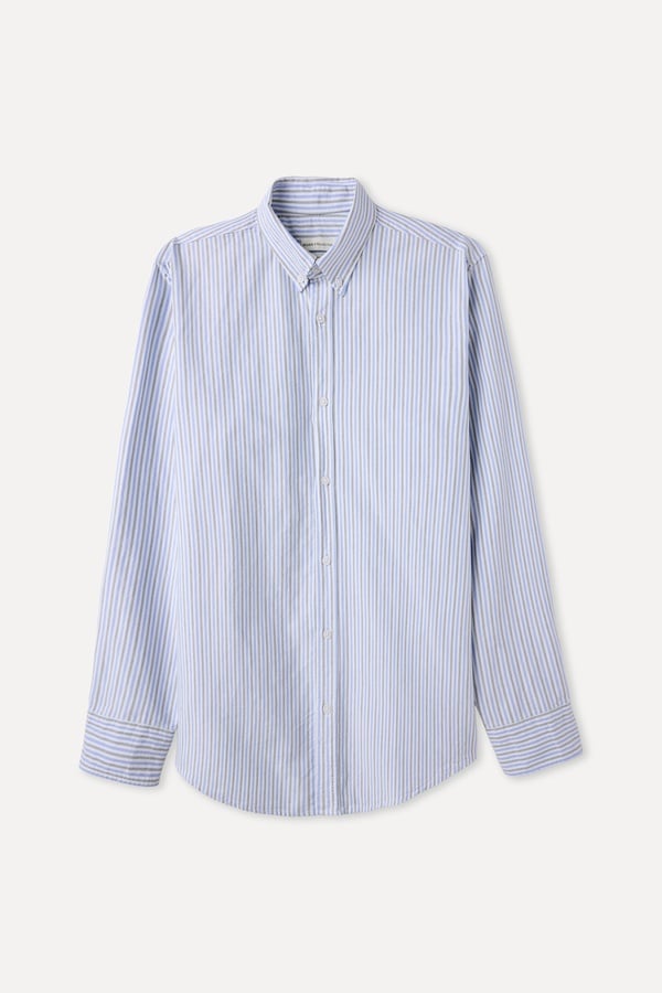 ÇİZGİLİ REGULAR FIT UZUN KOLLU GÖMLEK