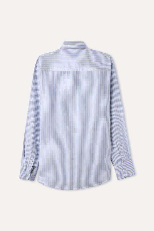 ÇİZGİLİ REGULAR FIT UZUN KOLLU GÖMLEK