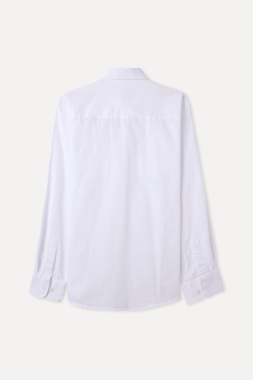  REGULAR FIT TEK CEPLİ UZUN KOLLU GÖMLEK