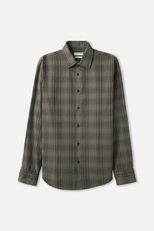 EKOSELİ REGULAR FIT UZUN KOLLU GÖMLEK