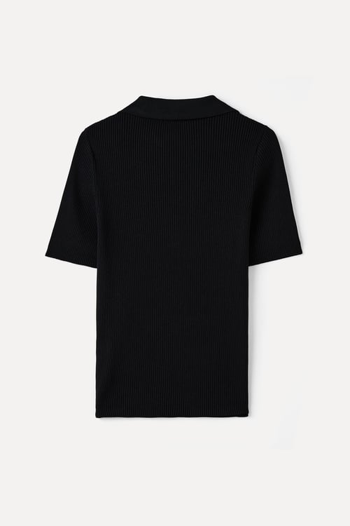  FITTED POLO YAKA KISA KOLLU TRİKO KAZAK