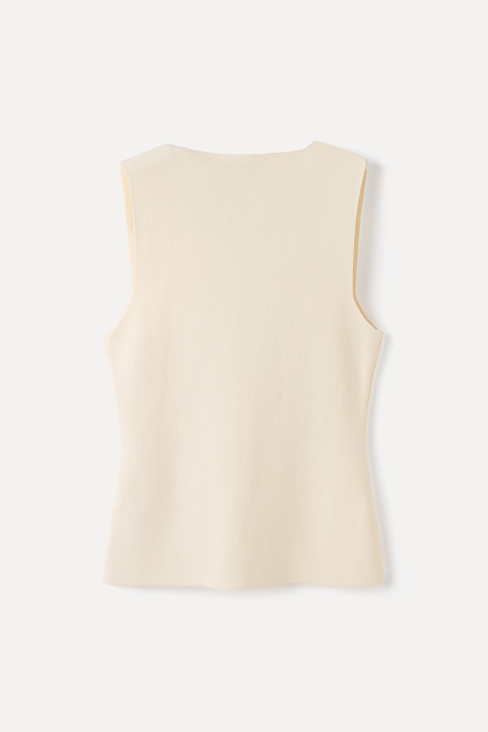 FITTED V YAKA TRİKO YELEK