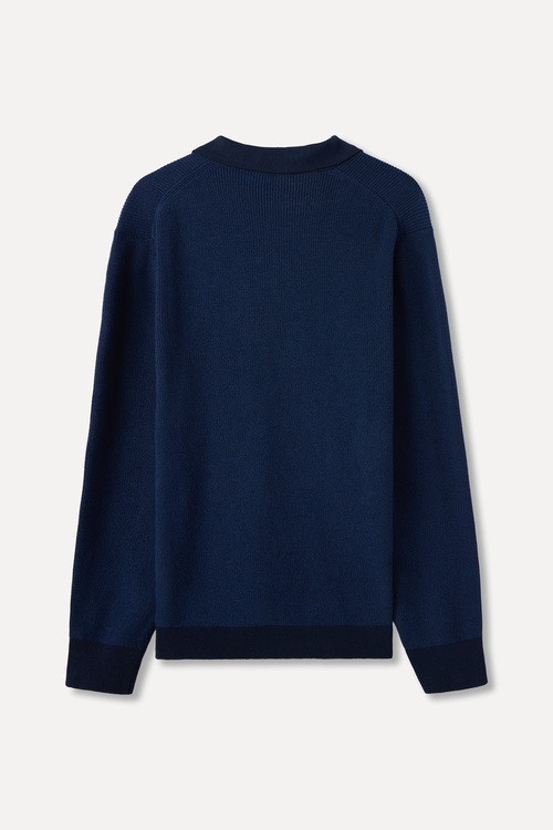  MULİNELİ POLO YAKA KAZAK