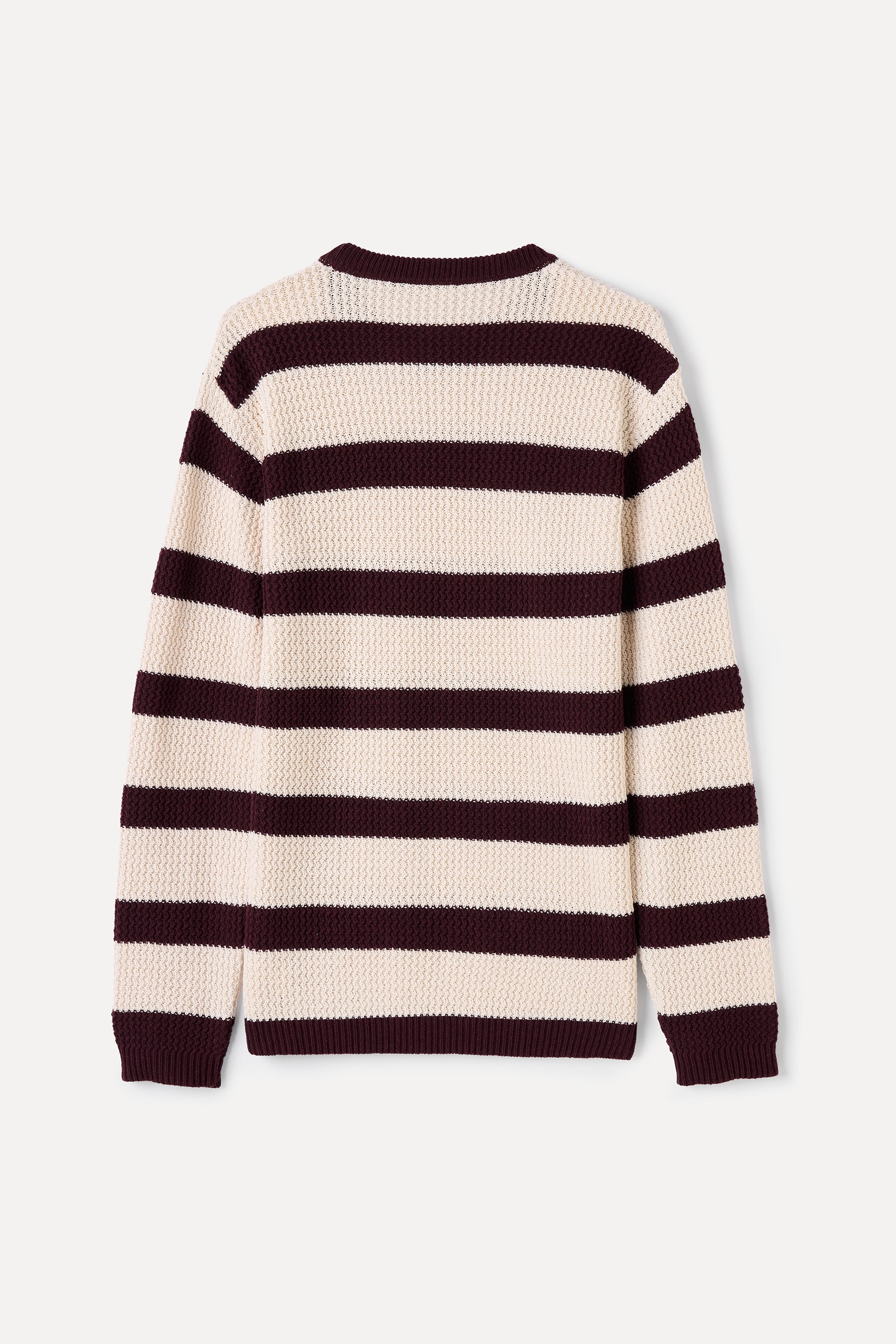 ÇİZGİLİ BİSİKLET YAKA KAZAK