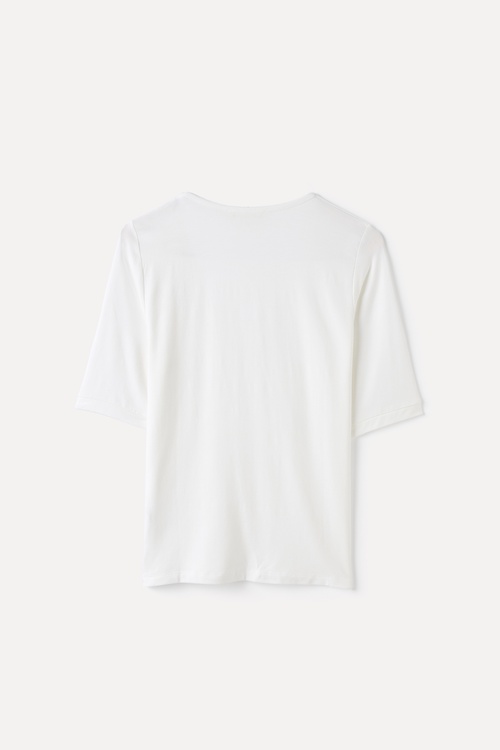  FITTED V YAKA T-SHIRT